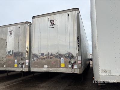 2018 Stoughton AVW-535T-S-C-AR 53 ft x 102 in T/A Van Trailer