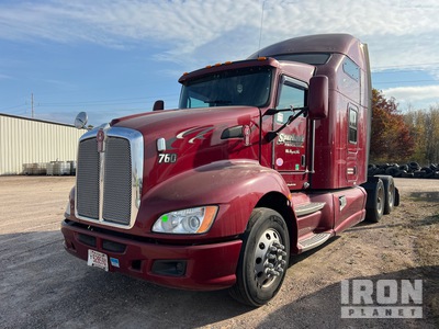 2017 Kenworth T660 6x4 T/A Sleeper Truck Tractor