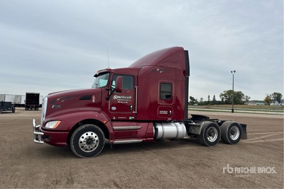 2016 Kenworth T660 6x4 Tracteur Routier Couchette