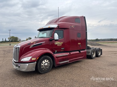 2023 Peterbilt 579 6x4 Sleeper Truck Tractor