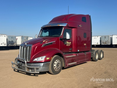 2023 Peterbilt 579 6x4 Sleeper Truck Tractor