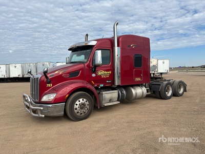 2019 Peterbilt 579 6x4 Cabeza Tractora Cabina Dormitorio