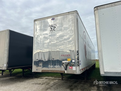 2012 Utility VS2DX 53 ft x 102 in T/A Van Trailer