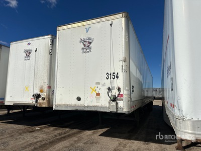 2013 Vanguard VXP 53 53 ft x 102 in T/A Van Trailer
