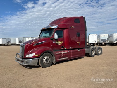 2024 Peterbilt 579 6x4 Cabeza Tractora Cabina Dormitorio