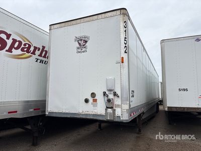 2013 Vanguard 53 ft x 102 in T/A Van Trailer