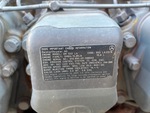 Engine with Emission Label