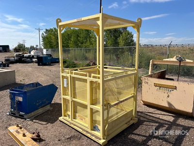 US Crane S-100 1000 lb Personnel Basket