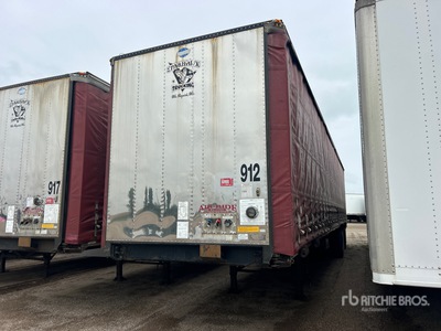 2013 Utility TS2CHA 50 ft T/A Spread Axle Curtain Side Trailer