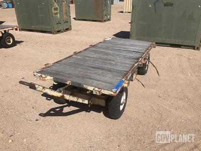 Platform Warehouse Cart Trailer
