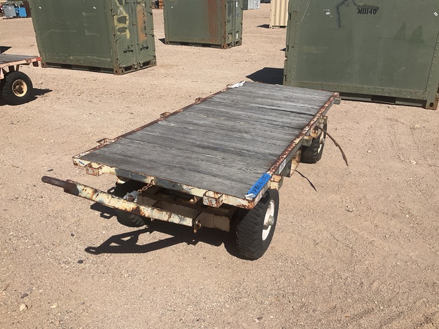 Platform Warehouse Cart Trailer