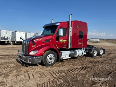 2019 Peterbilt 579 6x4 3- Achs Sattelzugmaschine mit Schlafkabine