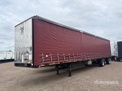 2013 Utility TS2CHA 50 ft T/A Spread Axle Curtain Side Trailer
