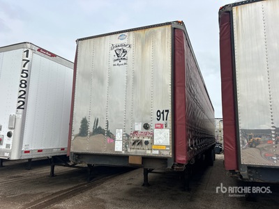 2013 Utility TS2CHA 50 ft T/A Spread Axle Curtain Side Trailer