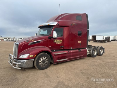 2023 Peterbilt 579 6x4 Sleeper Truck Tractor
