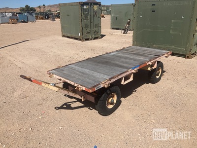 Platform Warehouse Cart Trailer