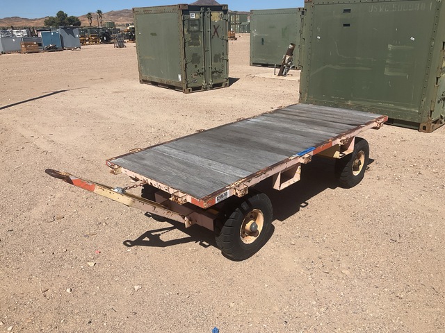 Platform Warehouse Cart Trailer