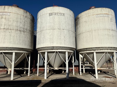 Friesen +/- 75 ton 3 Ring Fertilizer Hopper Grain Bin