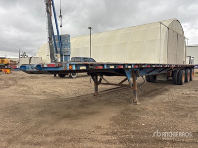 1988 Cheiftaine 53 ft Tri/A Flatbed Trailer