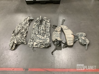 (38) Pairs of Trousers, (100) Canteen Pouches, (29) Waist Belts & Assorted Items