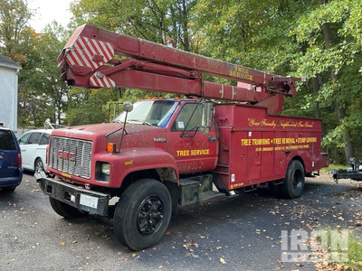 1993 Simon-Telelect Hi-Ranger 50 OM 49 ft on 1993 GMC Topkick 4x2 Bucket Truck