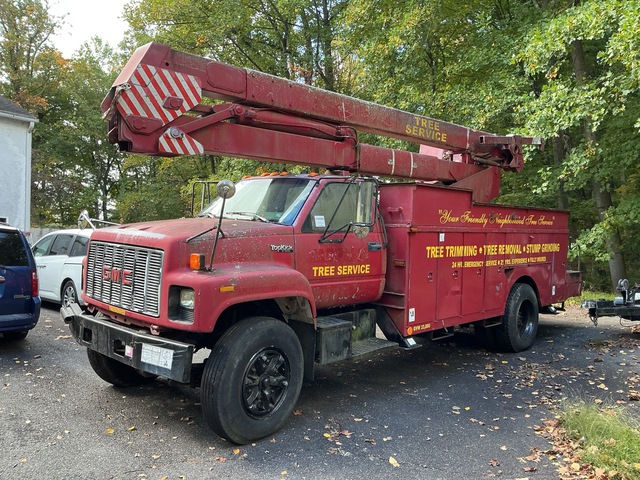 1993 Simon-Telelect Hi-Ranger 50 OM 49 ft on 1993 GMC Topkick 4x2 Bucket Truck