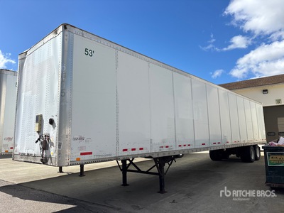 2014 Wabash DVCVHPC 53 ft x 102 in T/A Rimorchio furgonato