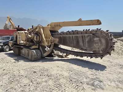 1994 Tesmec 1000 Tracked Zanjadora sobre Orugas / Grabenfräse