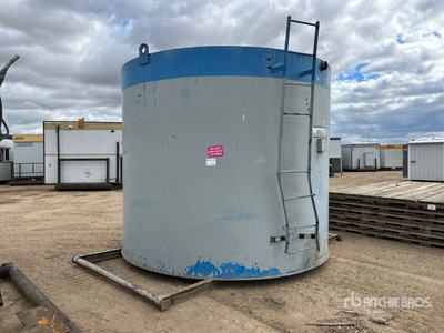1984 Argo Sales LTD. 100 BBL Skid Mounted Citerne en acier