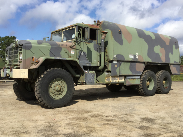 1986 AM General M944A1 6x6 Utility Truck w/ Shop Equipment & Tools