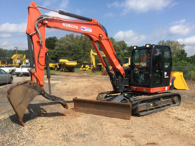 2016 Kubota KX080-4 Track Excavator 2016 Kubota KX080-4 Track Excavator
