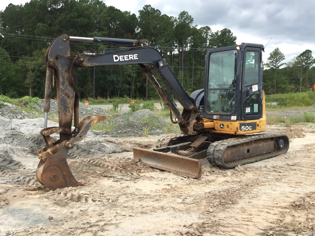 2014 John Deere 50G Mini Excavator