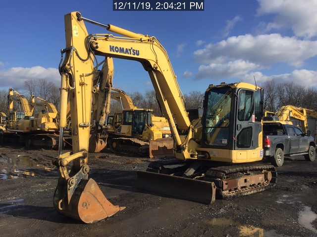 2009 Komatsu PC88MR-8 Mini Excavator