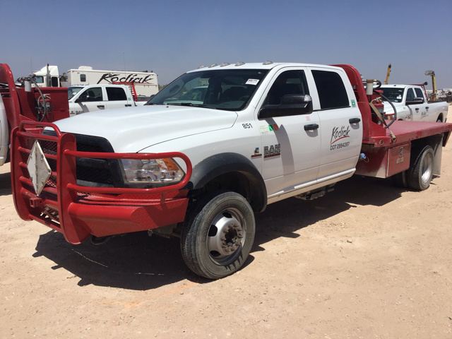 2017 Ram 5500 Heavy Duty 4x4 Flatbed Truck