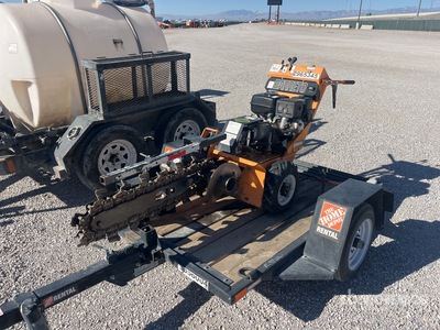 Barreto E924HM-4MS Walk Behind Trencher