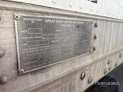 2002 Great Dane 48 ft T/A Refrigerated Trailer
