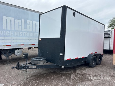 2023 Sun Devil 16 ft T/A Remorque fermée