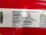 General Appearance with Motor Vehicle Safety Standards Label