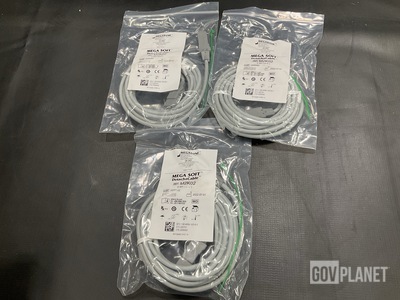 (40) Ethicon Megadyne M2K02 Mega Soft DetachaCable Cable Assemblies