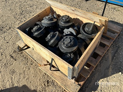Quantity of (23) 1-38340-0010 Morooka MST300 Top Rollers (Unused) - Fits Fit Marooka Crawler Dumper