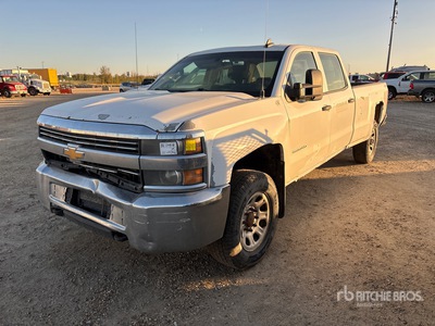 2015 Chevrolet Silverado 3500HD 4x4 Crew Cab Ophalen