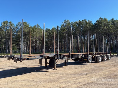 2011 Trailex 52 ft Quad/A Short Wood Log Trailer