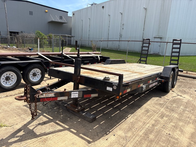 2016 Liberty Trailer LE14K20HDC8 20 ft T/A Equipment Trailer