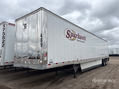 2019 Hyundai V12530152-AJS 53 ft x 102 in T/A Van Trailer