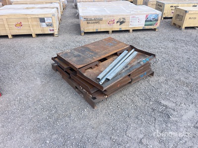 Quantity of (10) Montageplatte für Kompaktlader-Anbaugerät