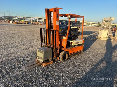 1991 Toyota 2FBE15 2800 lb Chariot Élévateur Électrique