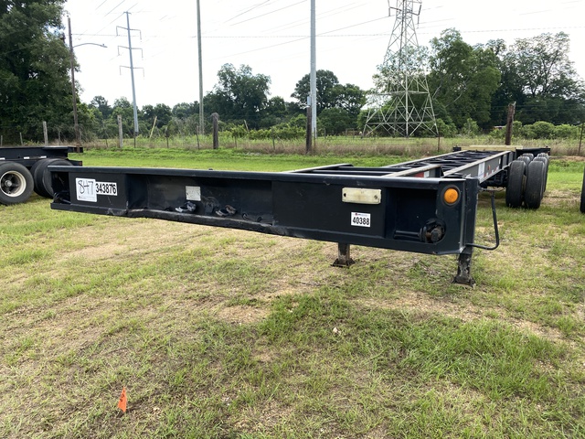 2011 Pratt Industries GF403 40 ft Tri/A Container Trailer