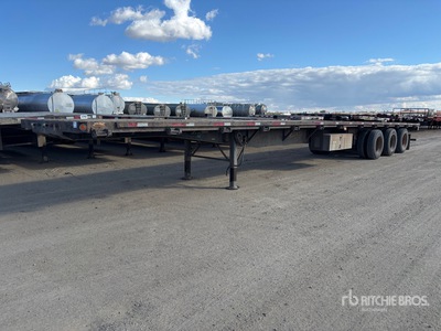 2012 Fontaine 53 ft Tri/A Flatbed Trailer