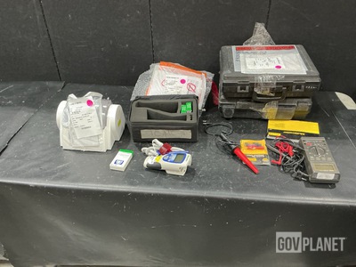 (1) Multimeter, (2) Thermometer Kits, (2) Mixing Machines & Assorted Items