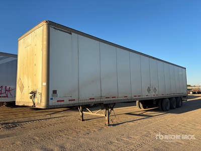 2000 Wabash 53 ft x 102 in Tri/A Remorque fourgon